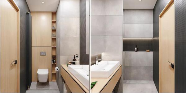 45㎡小戶型簡約清新，太美了