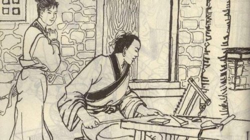 民間故事：嚴冬狗蝨滿身大汗，財主忽然一驚，狗蝨暗喜：上鉤了