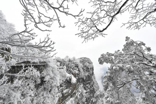 雪景，大自然界的鬼斧神工，是你喜歡的嗎？