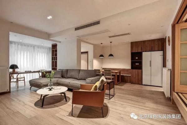 綠色家裝飾：130㎡原木風，閒適自然、寧靜典雅