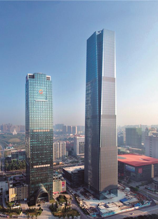 中國面向東盟的核心城市—南寧！CBD核心區，5座摩天樓引領天際線