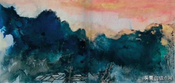 張大千極罕見「朱橙潑彩」染寫秋色 美術館級鉅作驚豔亮相中國嘉德 張大千極罕見「朱橙潑彩」染寫秋色 美術館級鉅作驚豔亮相中國嘉德