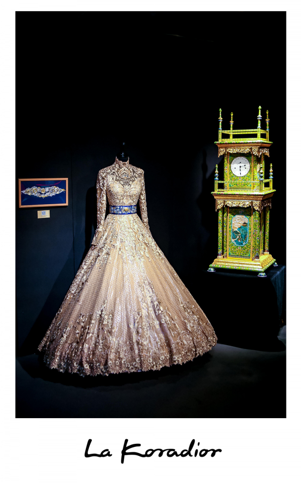 La Koradior × PJ傾獻「傳世臻藏」百萬禮服，首次亮相嘉德藝術周