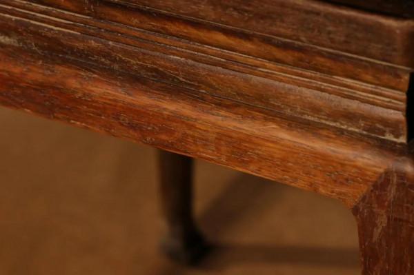 步步高昇椅，黃花梨束腰馬蹄腿案几