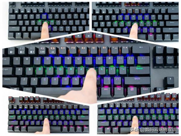 多種連線方式隨心所欲——雷柏V500PRO機械鍵盤多模版