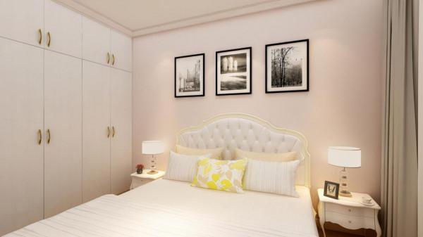 71平簡歐風四居室廚房門洞處放張島臺，炒菜時太方便了