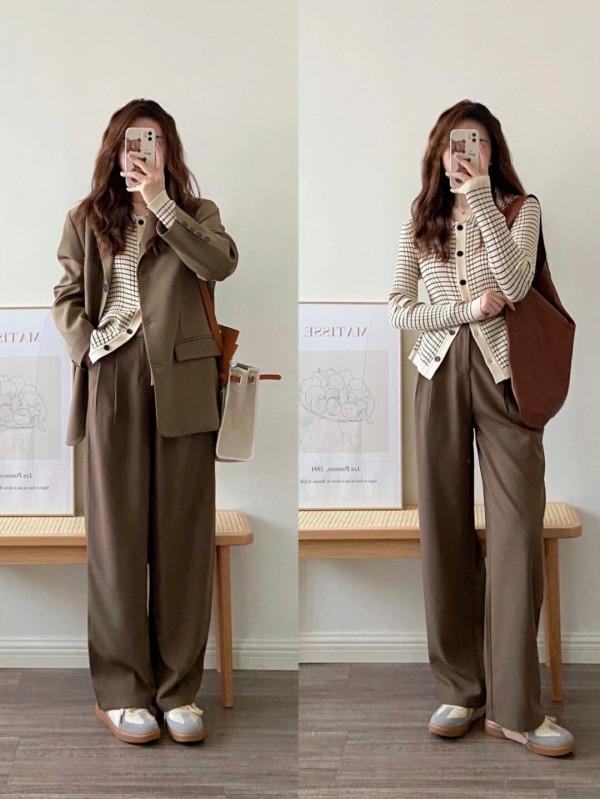 秋天的時尚感怎能少了奶茶色？跟著博主學搭配，每一套都溫柔軟萌