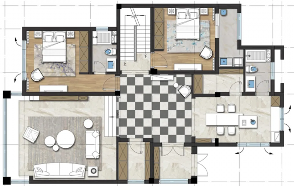 別墅時尚生活|於墨色山水空間裡,靜享水墨江南的婉約之美 別墅時尚生活|於墨色山水空間裡,靜享水墨江南的婉約之美