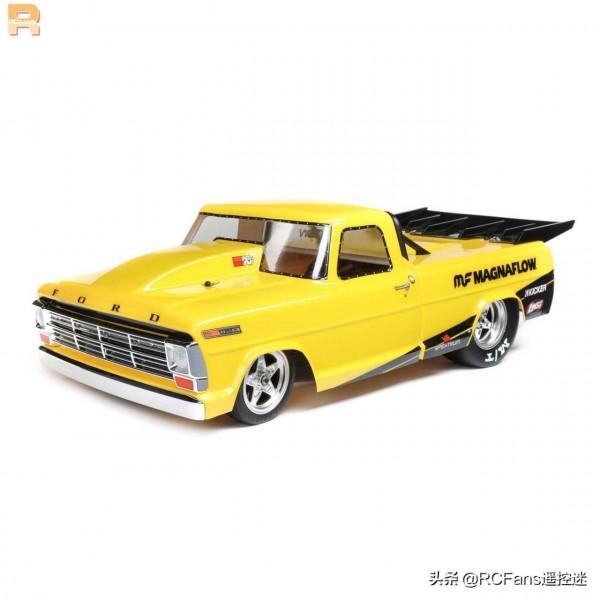 Losi 1&sol;10 &&num;39&semi;68 Ford F100 22S 直線加速遙控車