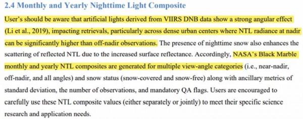 美國宇航局採用李熙團隊成果製作新一代夜光遙感標準產品