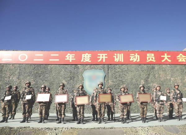 聞令而動！西藏軍區2022年開訓動員大會