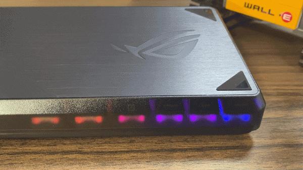 細節控的盛宴優於cherry出眾手感，ROG魔導士NX山楂紅軸機械鍵盤