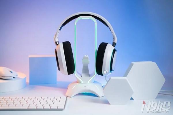 顏值擔當 雷神銀翼HG503遊戲耳機開箱圖賞