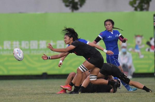 全運會女子橄欖球決賽 奧運聯合隊絕對實力奪冠