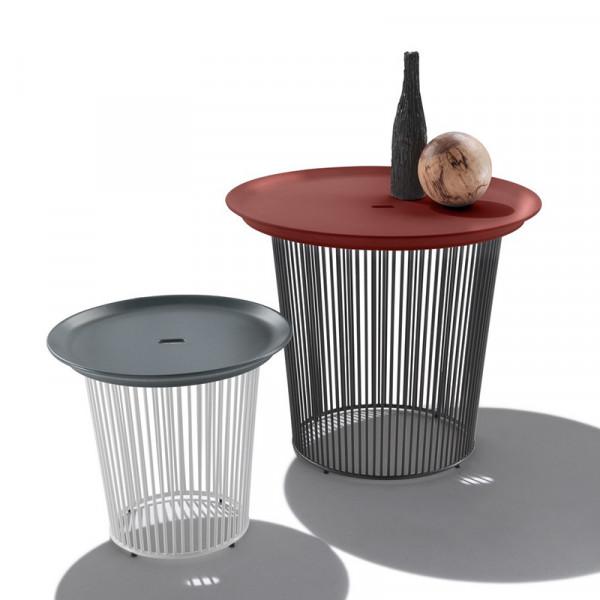 2021年新款Berry意式Flexform圓形不鏽鋼戶外茶几Outdoor tea table