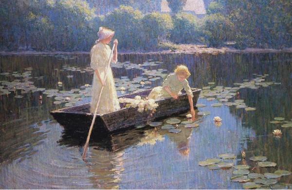 誤入&OpenCurlyDoubleQuote;莫奈花園&rdquo;，偶遇神秘少女的浪漫詩意