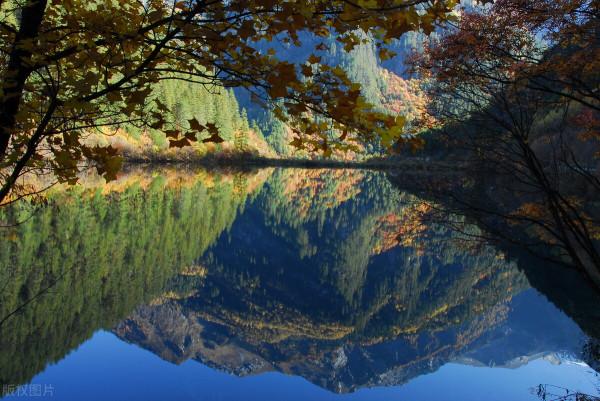 大自然之美——九寨溝秋景