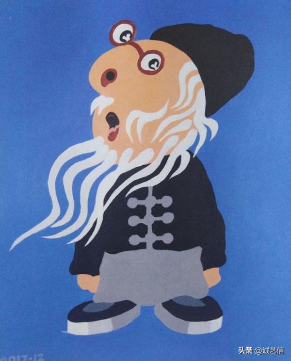 中國藝術名家肖像漫畫展