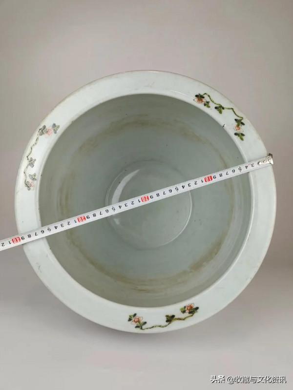 清五彩刀馬人物故事缸鑑賞