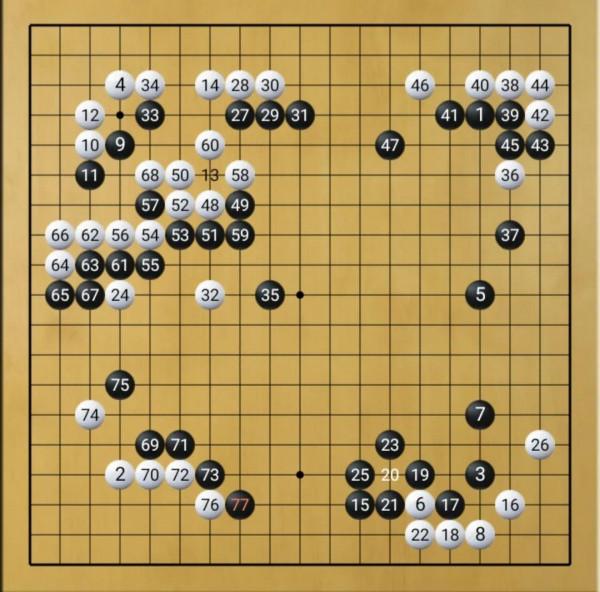 名人名局-武宮正樹肩衝星位,宇宙流的不朽名局 名人名局-武宮正樹肩衝星位,宇宙流的不朽名局