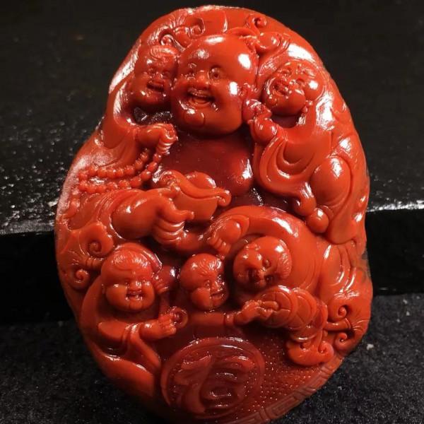 收藏級帶原皮的瓦西料南紅 收藏級帶原皮的瓦西料南紅