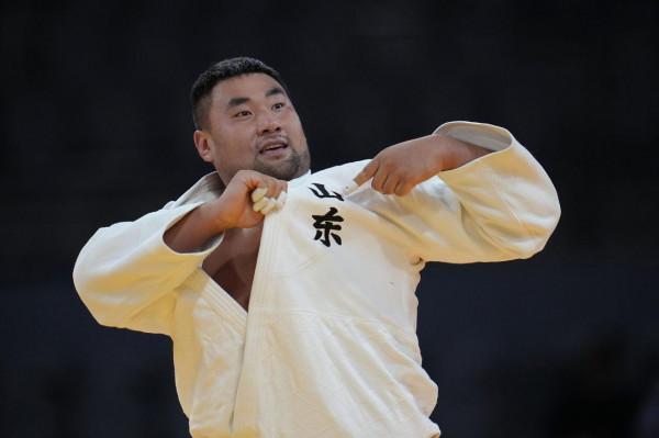 柔道——尹永傑奪得男子100公斤以上級冠軍 柔道——尹永傑奪得男子100公斤以上級冠軍