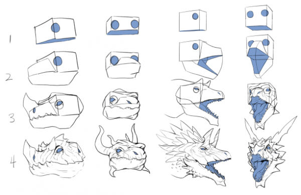 怎麼畫神話火龍王?教你繪製動漫神話裡的火龍畫法思路 怎麼畫神話火龍王?教你繪製動漫神話裡的火龍畫法思路