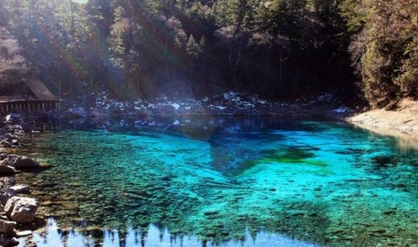 九寨溝山水如畫，是大自然最得天獨厚的地方
