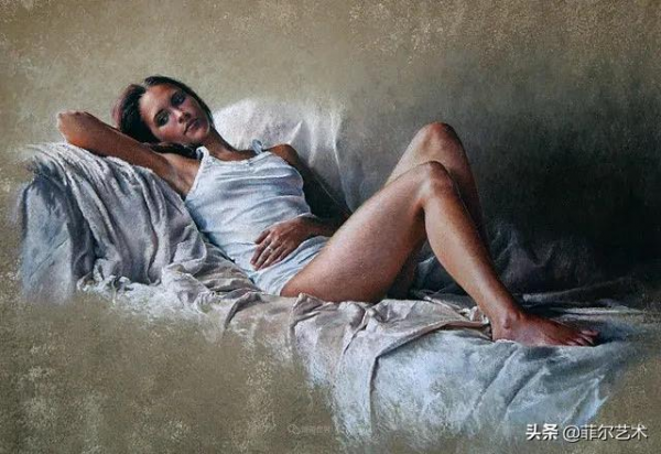 法國女粉彩大師，描繪的女性之美，細膩柔和