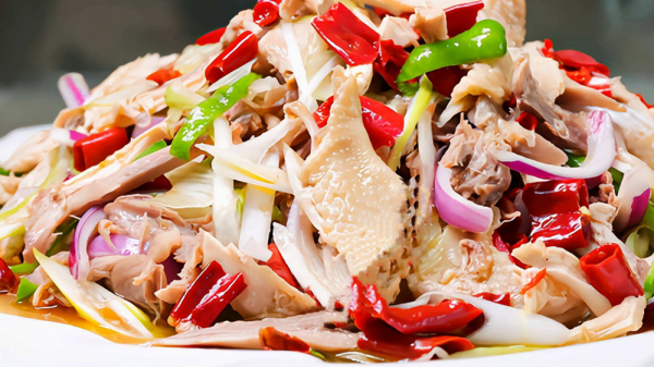 新疆椒麻雞的正宗做法，麻辣鮮香口感十足，看著就好有食慾