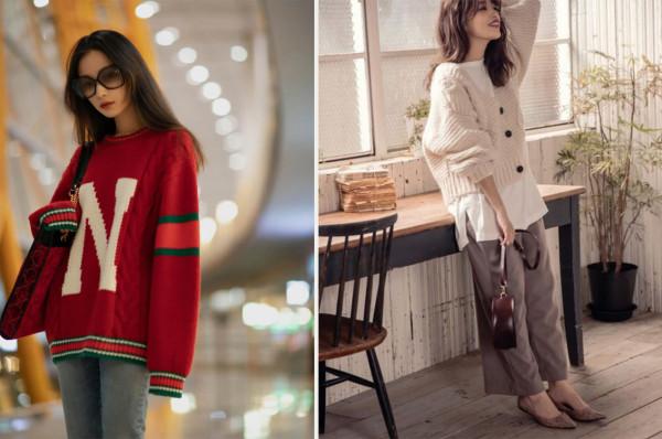 入秋一定要穿得毛衣搭配，原來穿對了這麼美，照著穿就對了