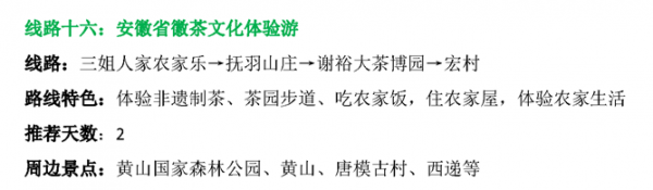 有美景有美食！安徽釋出18條冬季休閒農業和鄉村旅遊精品路線