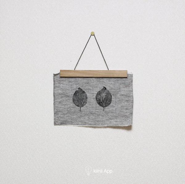 留住自然的色彩和圖案,有趣有料的植物拓印 留住自然的色彩和圖案,有趣有料的植物拓印