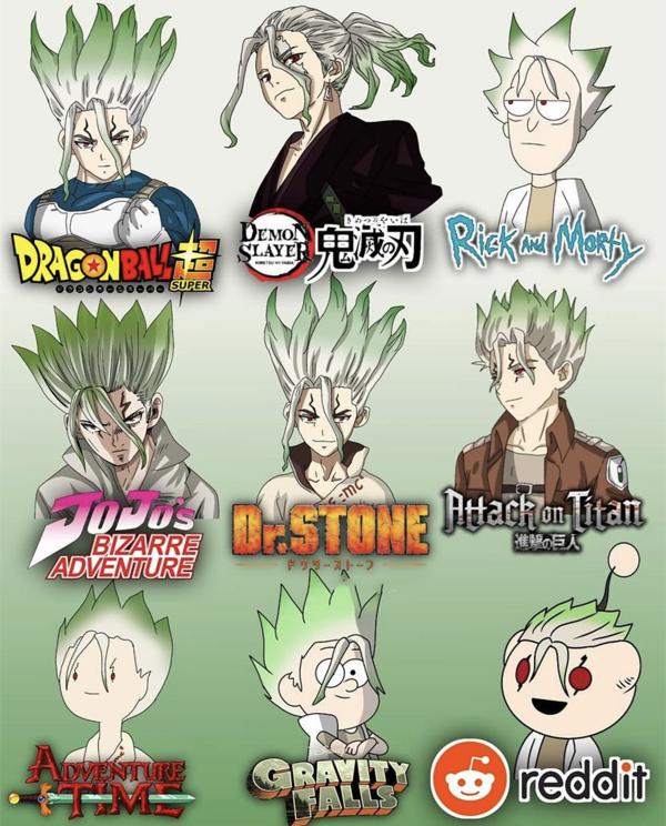 溫馨畫風的九宮格，人物不僅有點可愛，還有我們喜歡的雷姆老婆