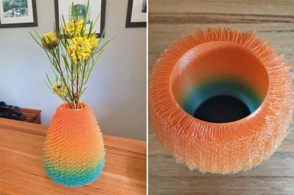 果然高手在民間!她做的3D列印花瓶是個藝術品 果然高手在民間!她做的3D列印花瓶是個藝術品