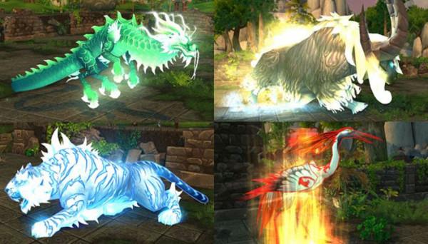 爐石傳說：傭兵戰紀的四天神，如果變成卡牌，可能就是這個樣