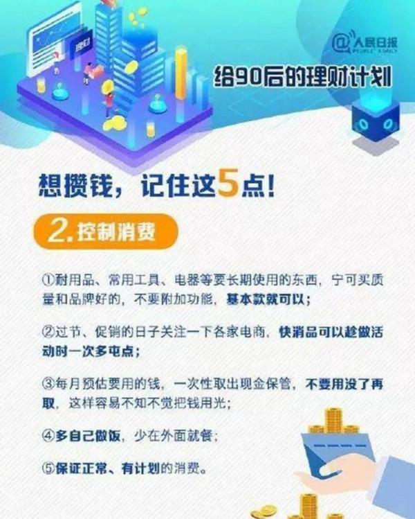 人民日報給到的理財計劃，拿去