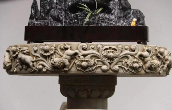 精品庭院石桌.五件套