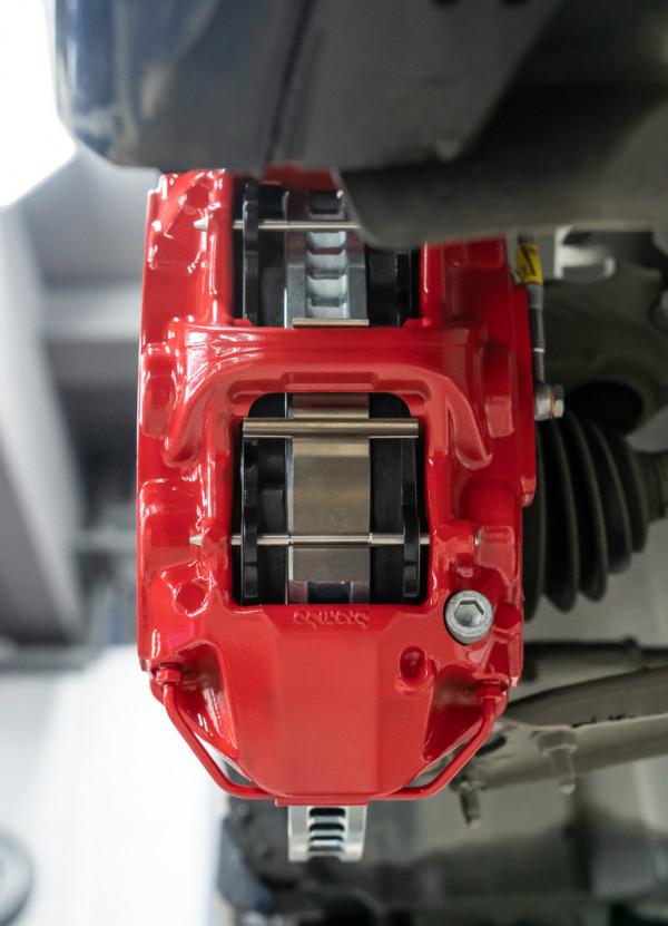 奧迪S3改Brembo GT6前剎車套件BBS輪轂改裝