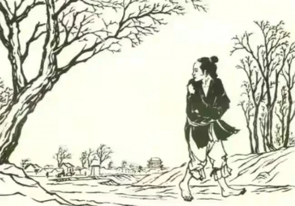 民間故事：小乞丐夜宿天王殿，偷聽到神靈說話後立馬跑出去