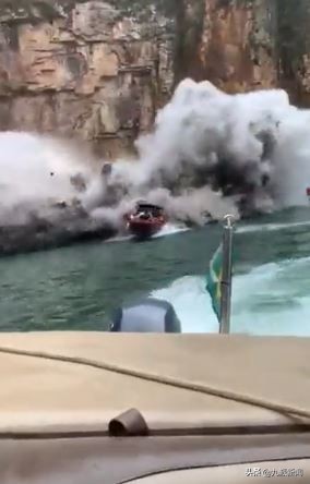 心臟停跳！巴西懸崖巨石崩落，砸上三艘遊船，新進展：致10死32傷