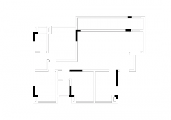 133㎡奶白色木質侘寂，溫柔治癒