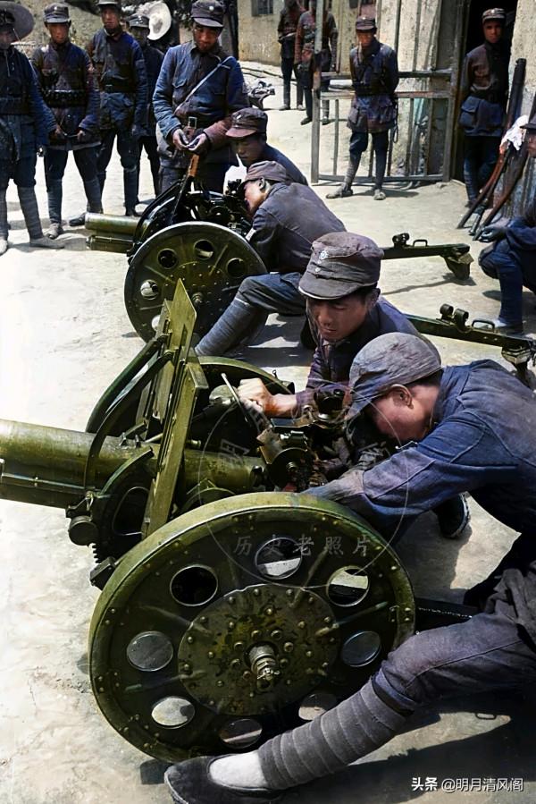 告別抗日神劇，15張八路軍上色老照片，還原根據地戰士的真實面貌