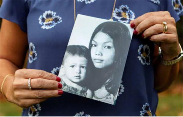 越戰時期，越南女子與美國士兵生下女兒，分離44年後母女終於重逢