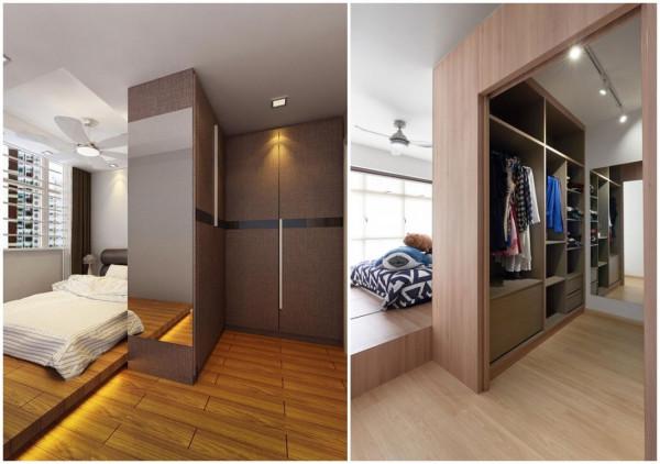 床不居中放,是迄今為止我最聰明的決定,一側留空,專門用來休閒 床不居中放,是迄今為止我最聰明的決定,一側留空,專門用來休閒