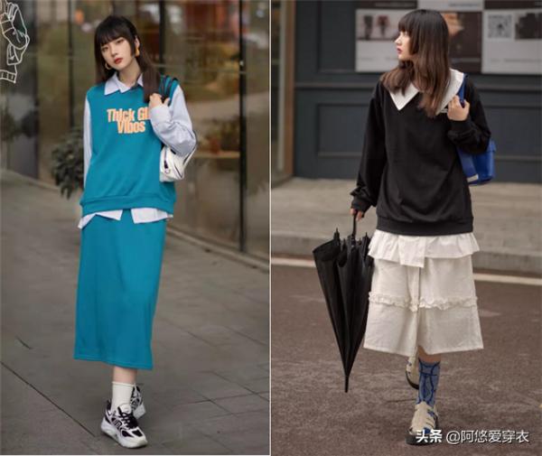 今年火了一種穿法,叫“衛衣+襯衫”,青春時髦又洋氣,太上頭了 今年火了一種穿法,叫“衛衣+襯衫”,青春時髦又洋氣,太上頭了