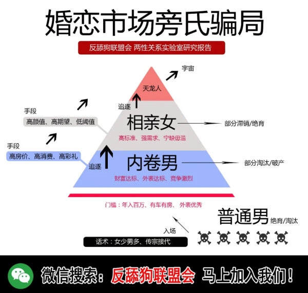 婚戀市場就是一場龐氏騙局