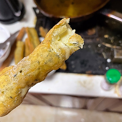 都怪素食小點：爆漿海苔油條，燜一鍋米飯都不夠吃