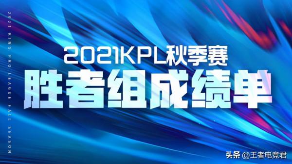 2021KPL秋季賽勝者組成績單