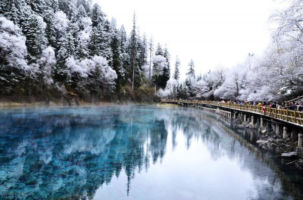 冬日的九寨